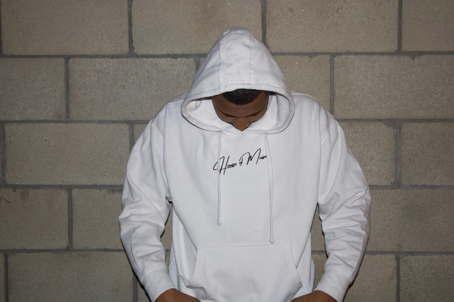 House of Muse Hoodie- White